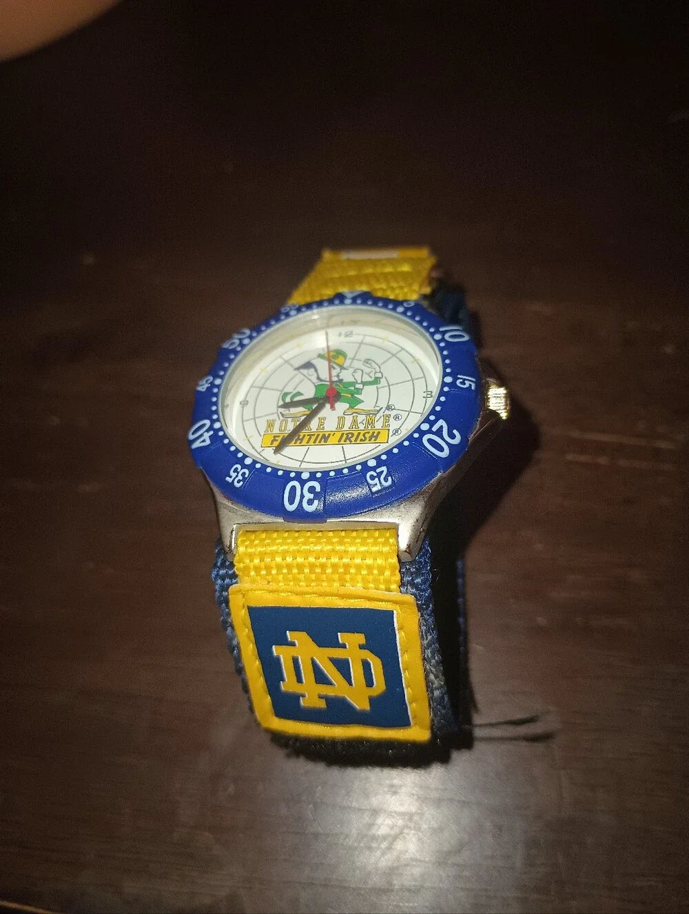 V-Sport Notre Dame Fighting Irish Watch Leprechaun Logo
